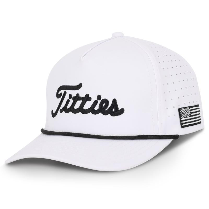 Curves & Clubs - Titties 4Th of July Hat - High Quality USA Hat - Best Funny Gift- Golf Accessories - Golf Gift - Bachelor Party Gift
