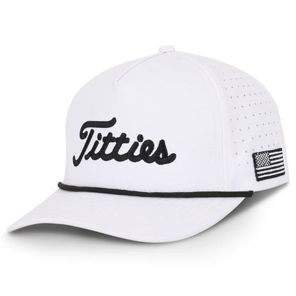 Curves & Clubs - Titties 4Th of July Hat - High Quality USA Hat - Best Funny Gift- Golf Accessories - Golf Gift - Bachelor Party Gift