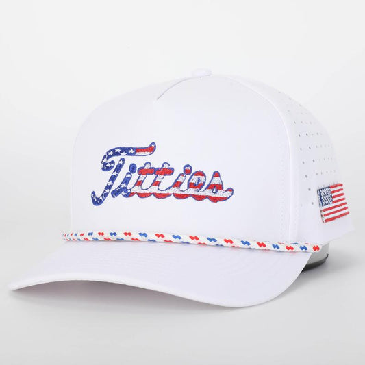 Curves & Clubs - Titties 4Th of July Hat - High Quality USA Hat - Best Funny Gift- Golf Accessories - Golf Gift - Bachelor Party Gift