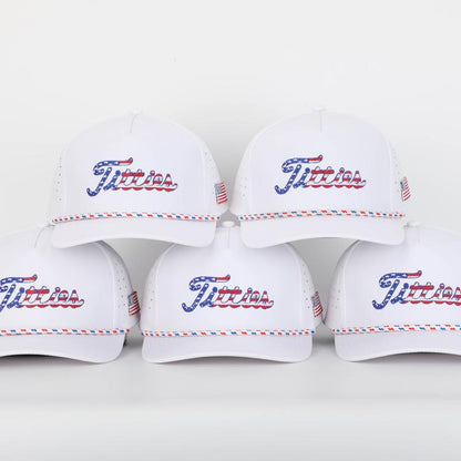 Curves & Clubs - Titties 4Th of July Hat - High Quality USA Hat - Best Funny Gift- Golf Accessories - Golf Gift - Bachelor Party Gift