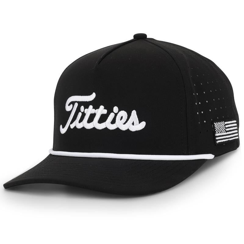 Curves & Clubs - Titties 4Th of July Hat - High Quality USA Hat - Best Funny Gift- Golf Accessories - Golf Gift - Bachelor Party Gift