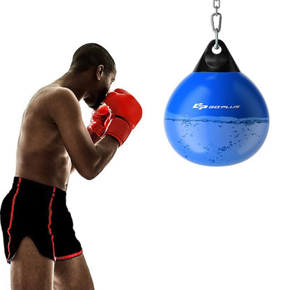 21 Inch Water Punching Bag with Adjustable Metal Chain Body Exercise Boxing Equipment Outdoor & Indoor Training Equipment